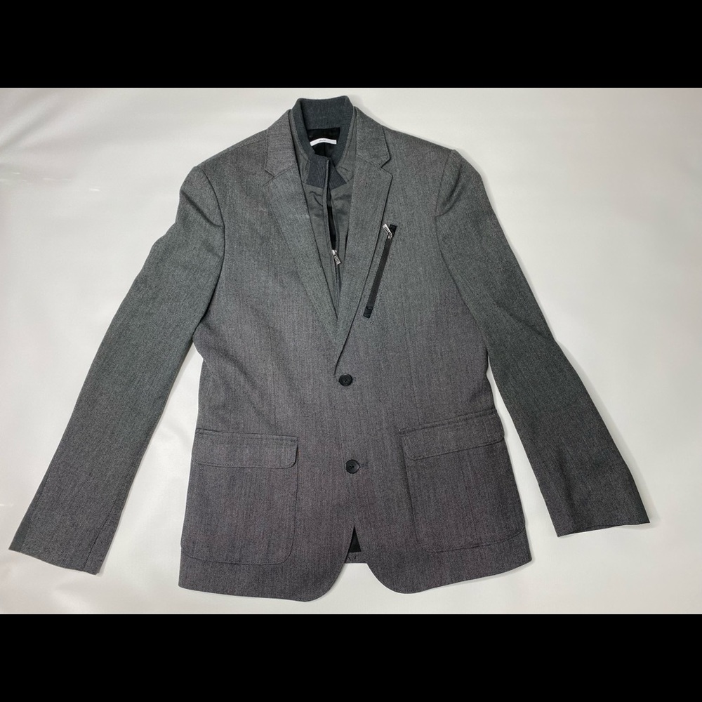 Calvin Klein grey blazer